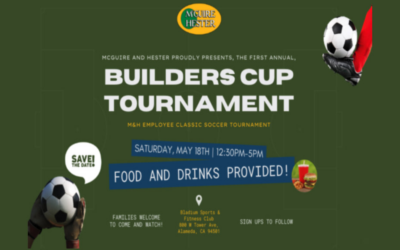 1st Inaugural M&H Builders Cup!