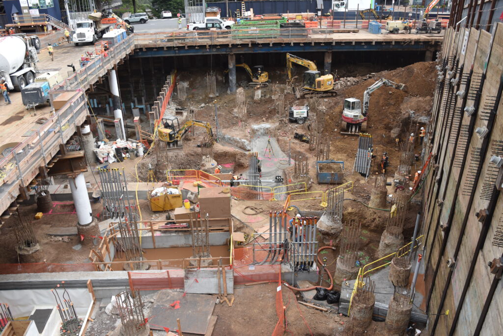 Overview photo of a jobsite