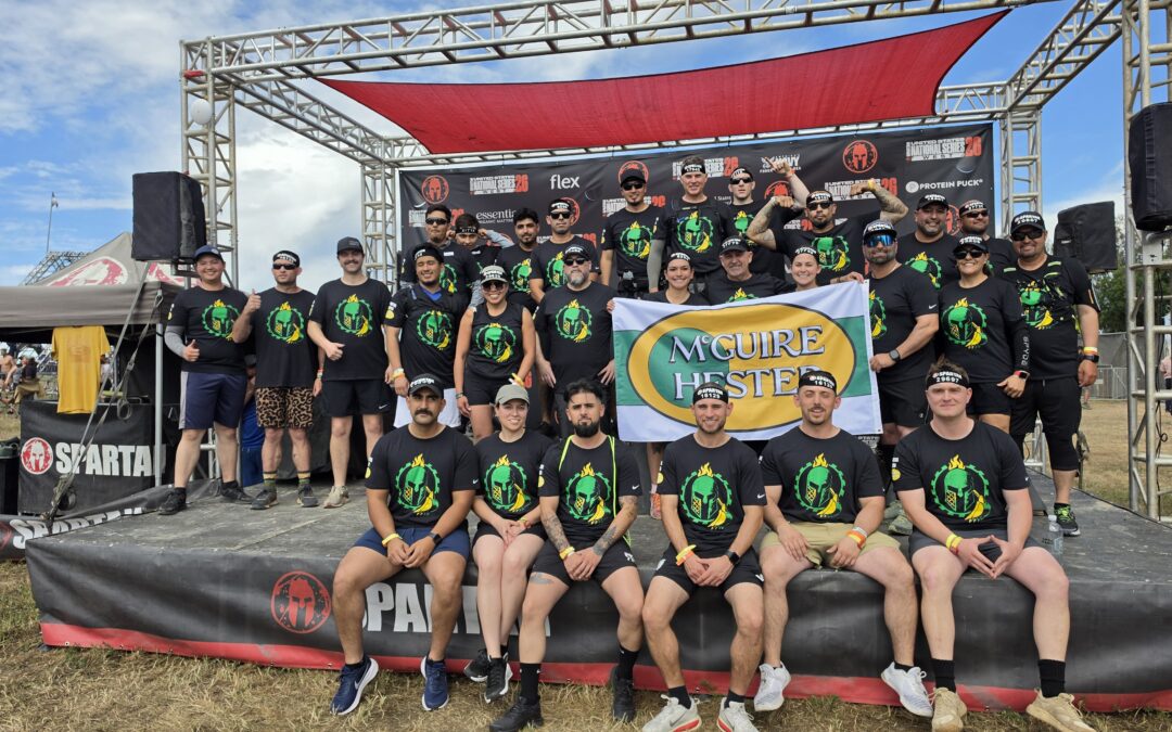 McGuire and Hester Takes on the Spartan 5K Challenge