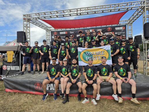 McGuire and Hester Takes on the Spartan 5K Challenge