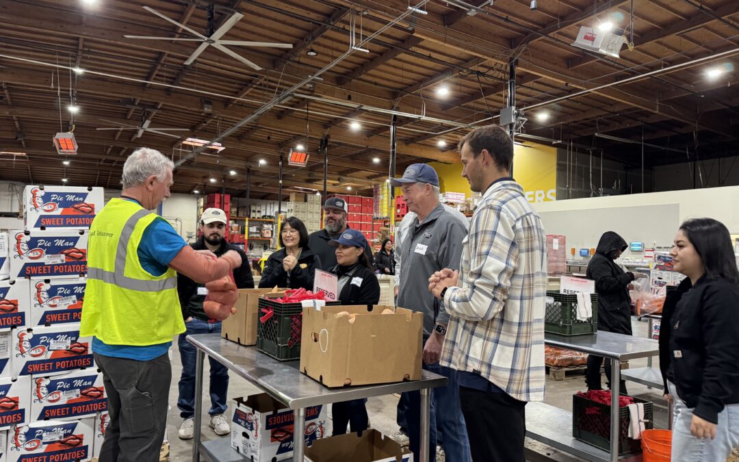 Volunteer Work at the Alameda Food Bank